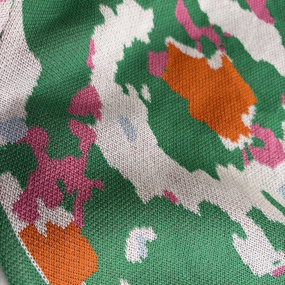 Jodifl Women's Short Sleeve Dress Multi Color Size Small pockets puffy sleeves - Picture 14 of 16